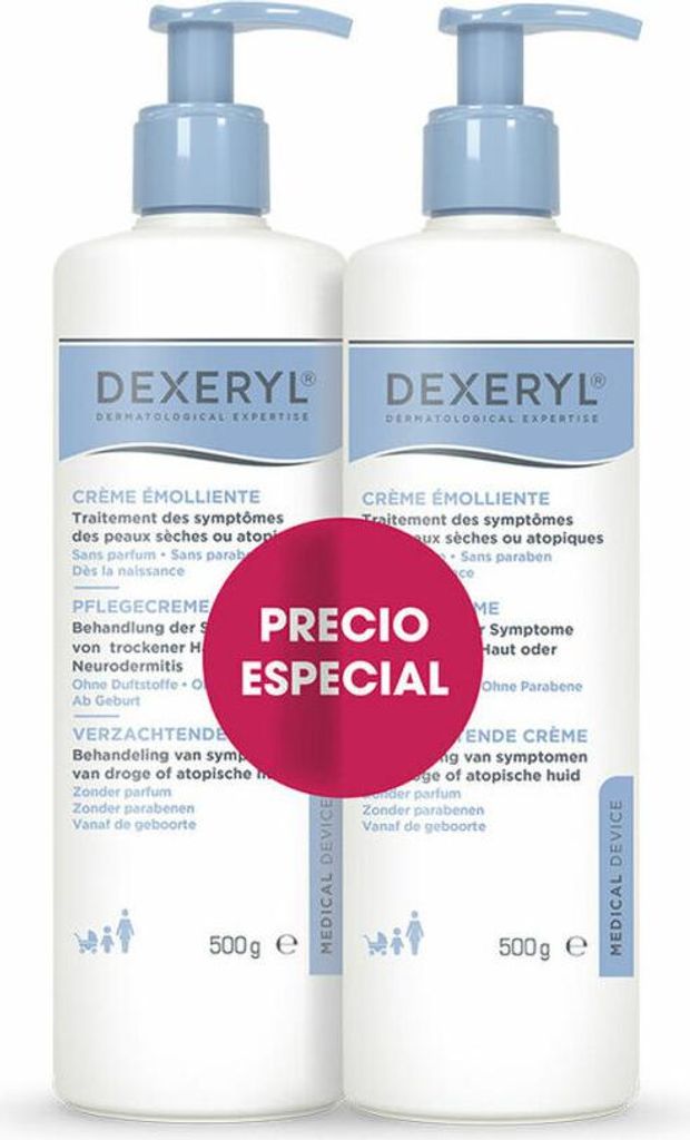 EMOLIENTNÍ KRÉM balení 2 x 500 gr Obrázek produktu 