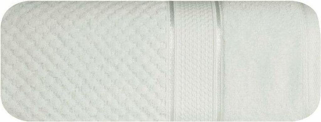 Eurofirany 386726, Weiß, Einfarbig, Baumwolle, Viskose, 30 x 50 cm, 75 g
