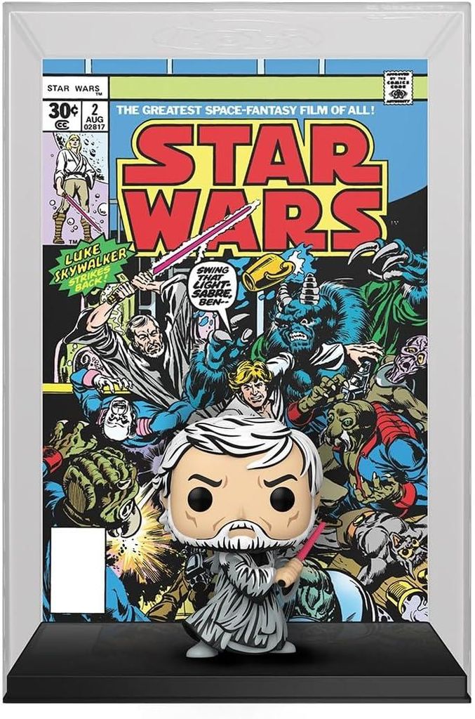 Star Wars POP! Comic Cover Vinyl Figur Obi-Wan 9 cm Produktbild 