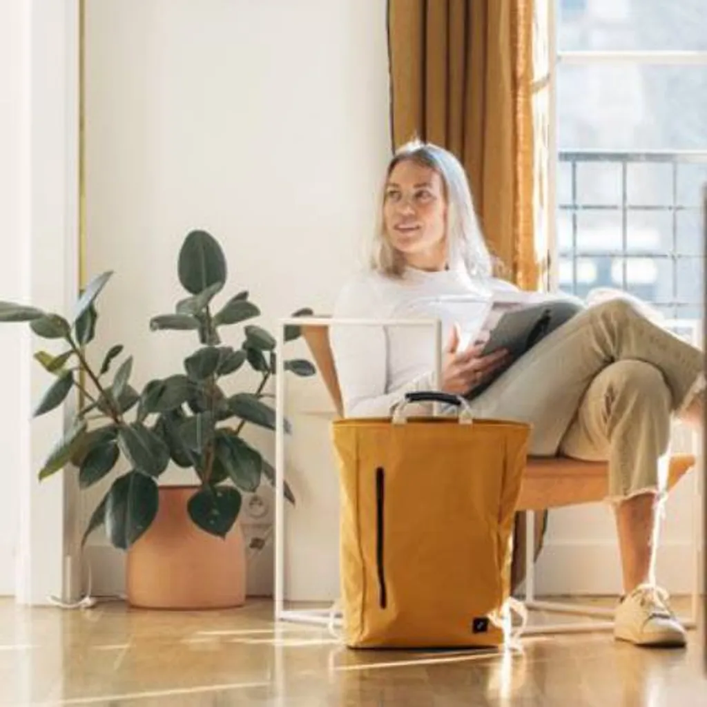 Native Union W.F.A Backpack Durable Jaune Moutarde Finition Recyclée - 8