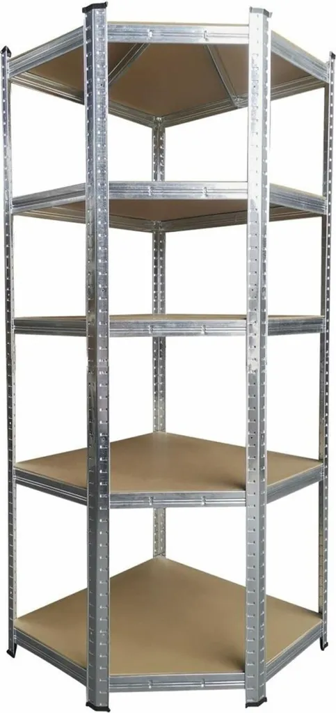 Étagère d'angle Aga 180 cm pour optimiser le rangement de votre cave