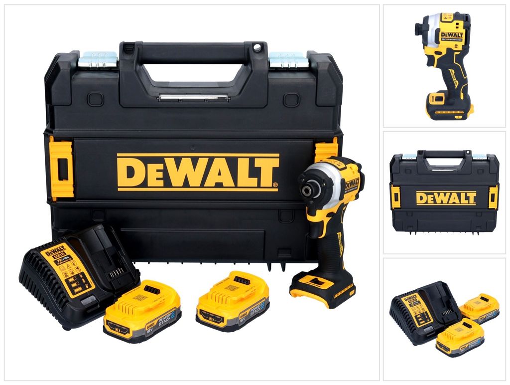 Avvitatore a impulsi a batteria DEWALT, 1/4", 18V / 1,7Ah Immagine del prodotto 