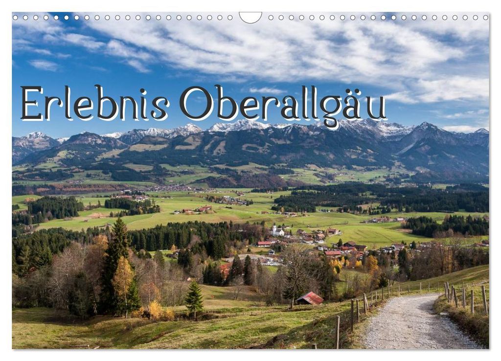 Erlebnis Oberallgäu (Wandkalender 2027 DIN A3 quer), CALVENDO Monatskalender