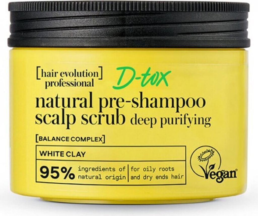 Natura Siberica Natural Pre Shampoo Scalp Scrub D-Tox Deep Purifying 150ml