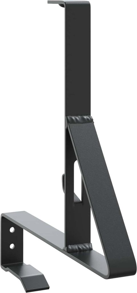 Schneewächter Unterstützung 12 pcs Schwarz 29,5 x 3 x 34,5 cm