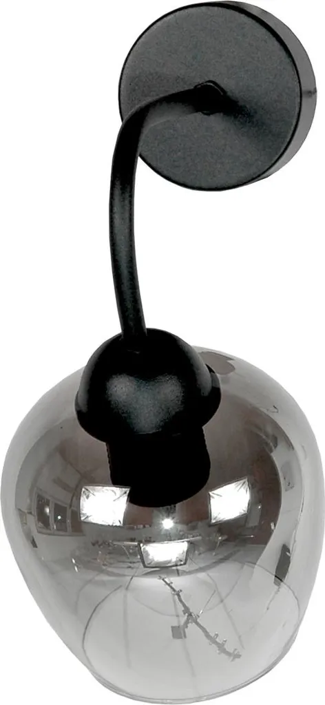 Éclairage Anti-Éblouissement Horace 15-163 Applique Verre Noir Chic