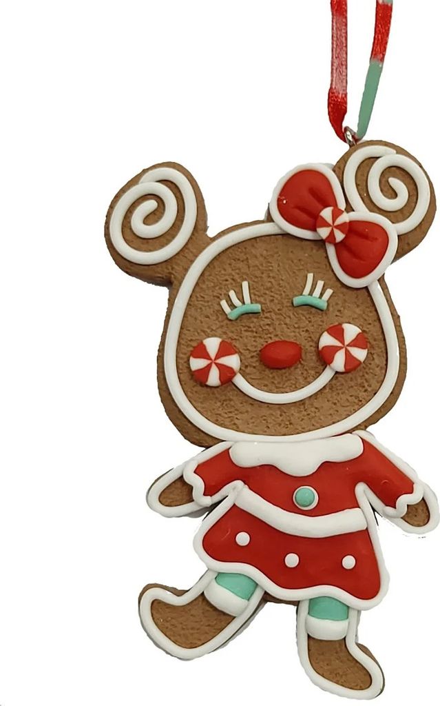 Disney Mini Maus Ornament Lebkuchen Weihnachten Kugel