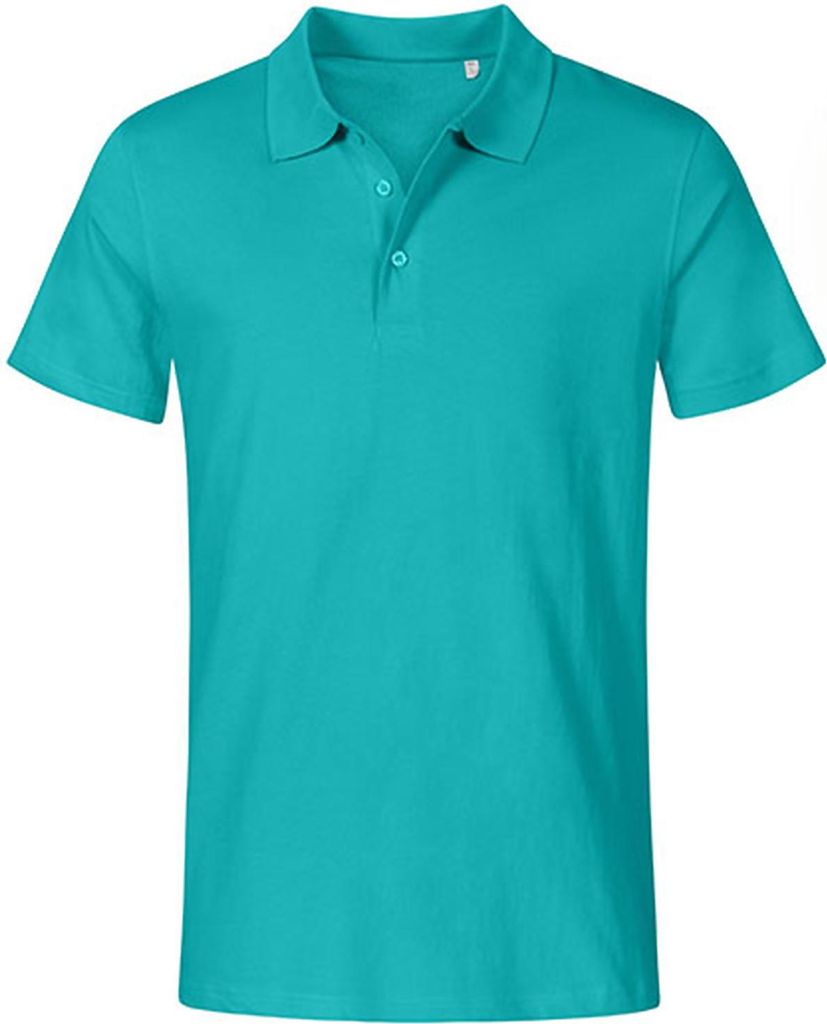 Jersey Poloshirt Herren, Jade, XXL