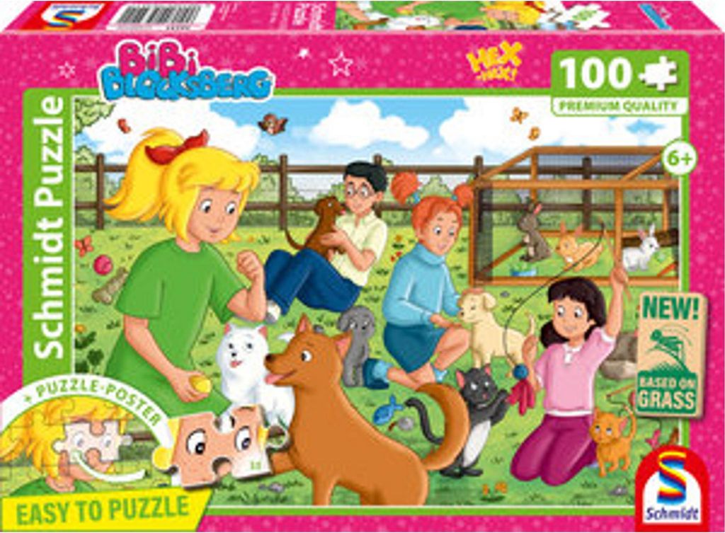 Bibi Blocksberg - Puzzle - Tierpension - 100 Teile