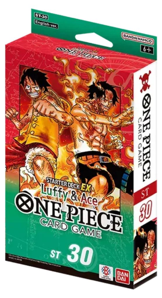 One Piece ST30 Luffy & Ace Starter Deck EX Englisch Produktbild 