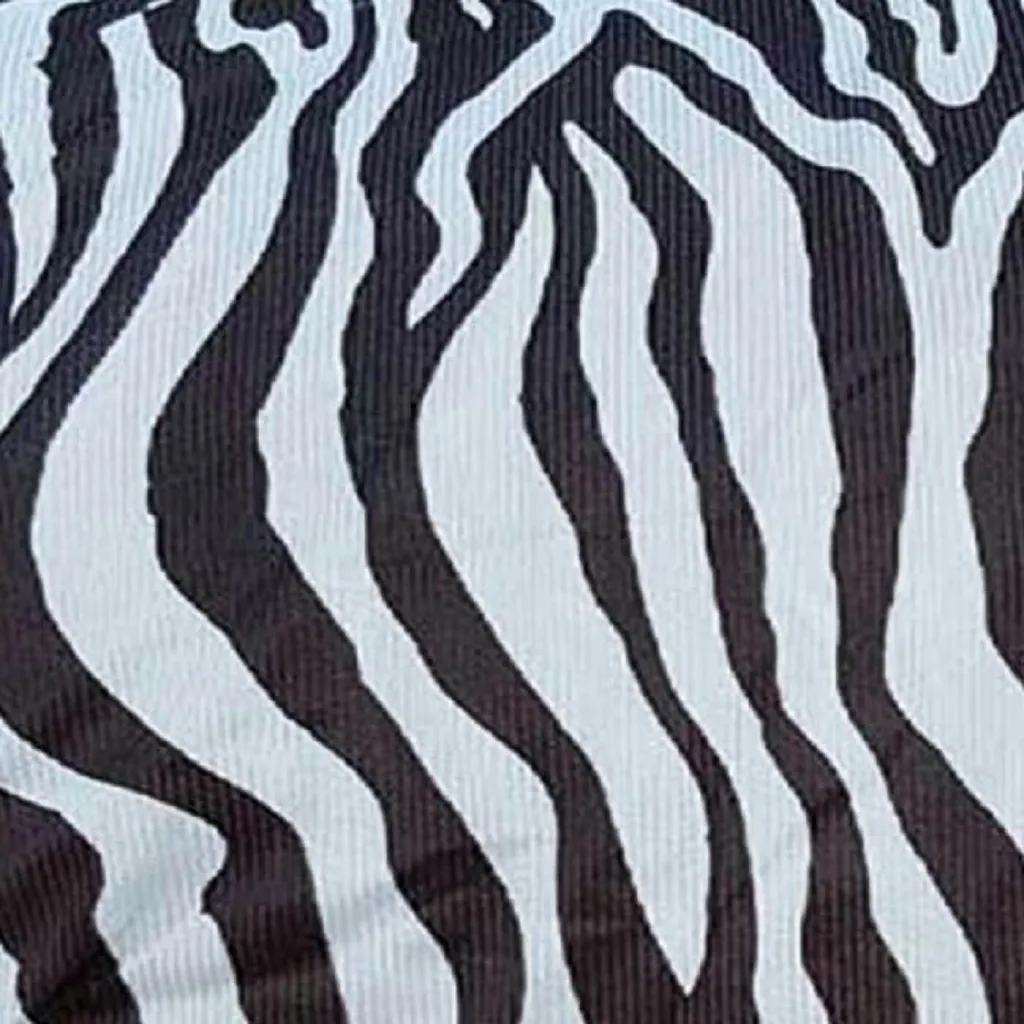 Couverture anti-mouches zébrée HKM Zebra avec sangles croisées