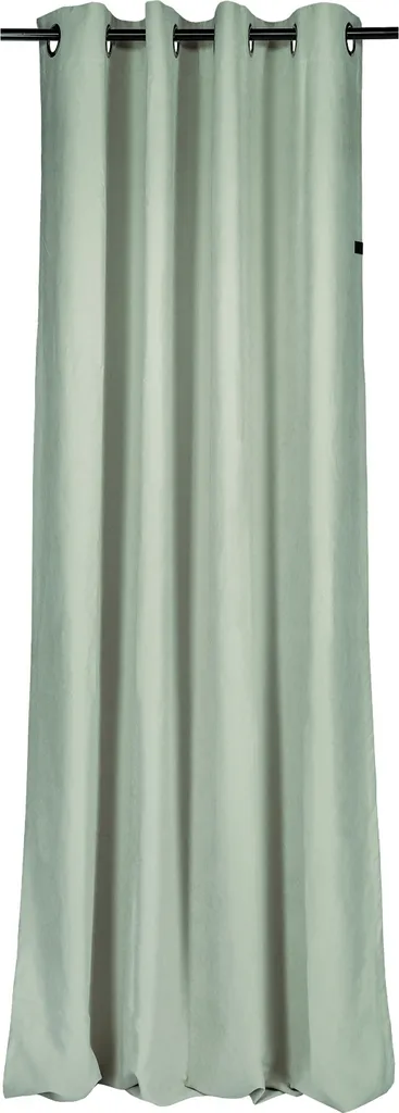 Rideau à œillets Peachy Jade 130x250 cm pour salon et chambre