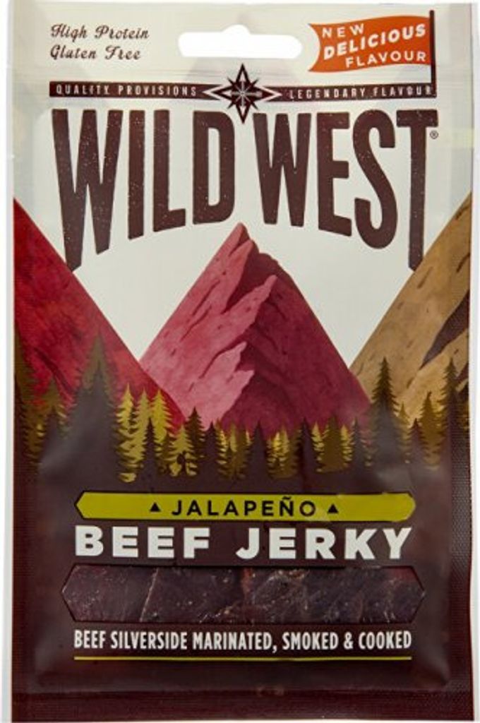 Runderjerky met jalapeño, 25 gram Productafbeelding 