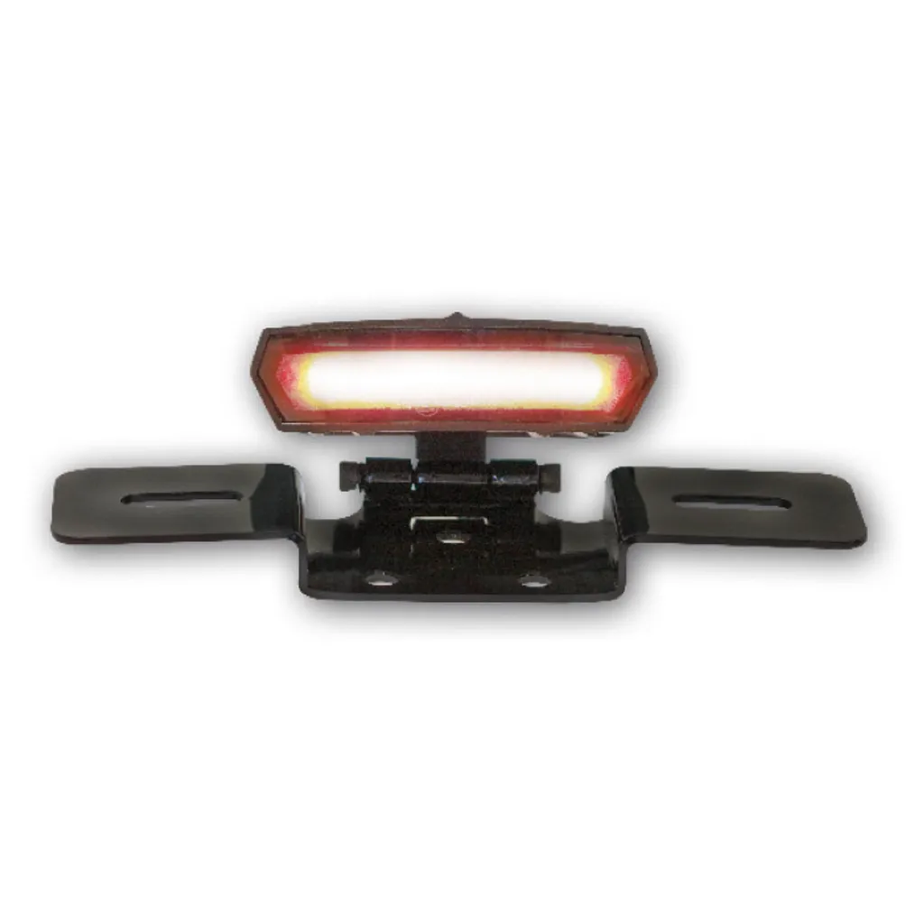 Feu arrière universel LED Light Guide noir : visibilité et style pur