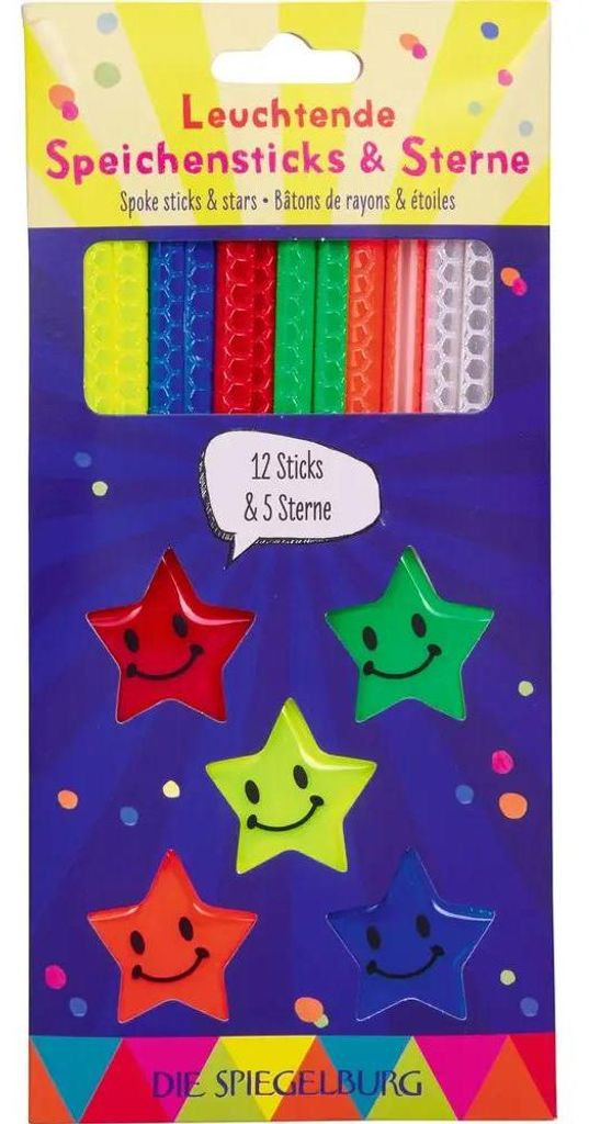 Leuchtende Speichensticks & Sterne Produktbild 
