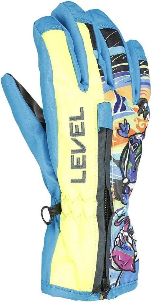Level Dudy Handschuhe Gelb,Blau 4-5 Years Jungen,Mädchen Gelb,Blau 4-5 Years