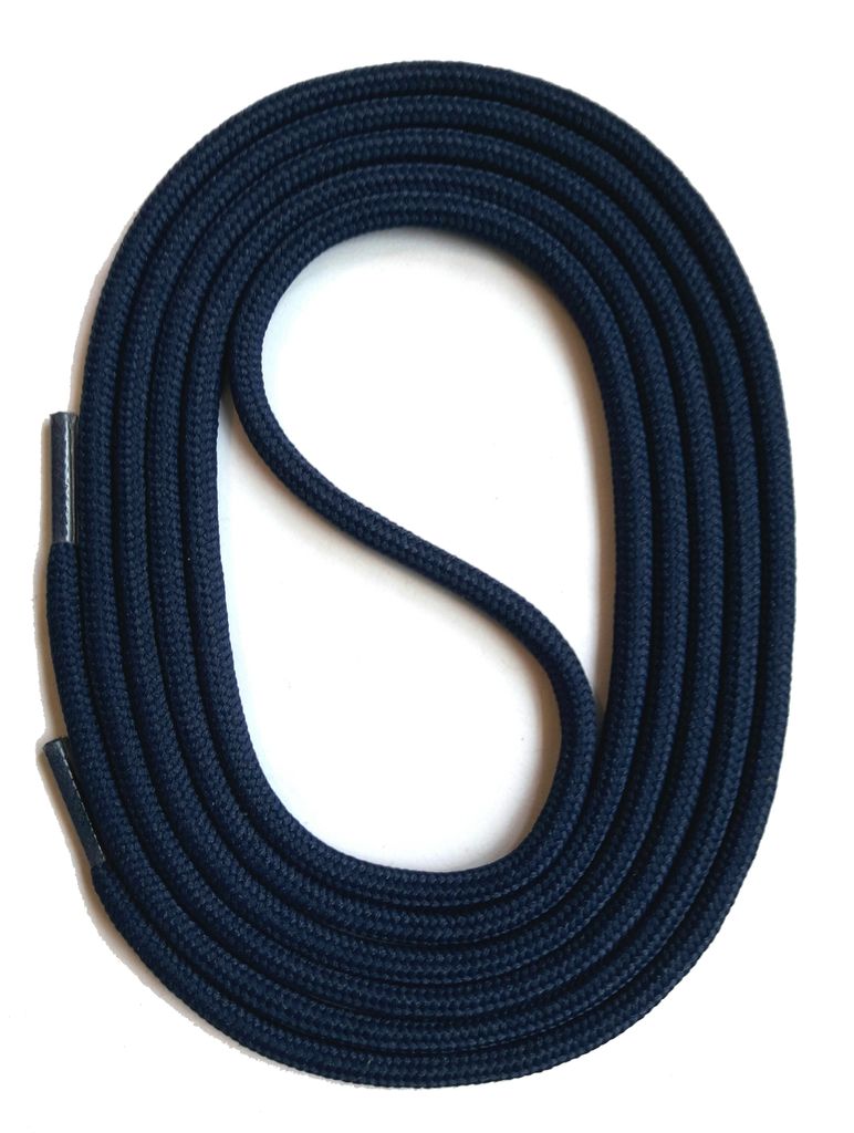 SNORS Schnürsenkel rund - DUNKELBLAU - 3mm - 110cm Produktbild 