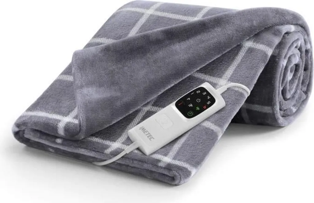 OFFERTA Plaid Imetec Riscaldabile | Velluto Sherpa 150x110 | Subito