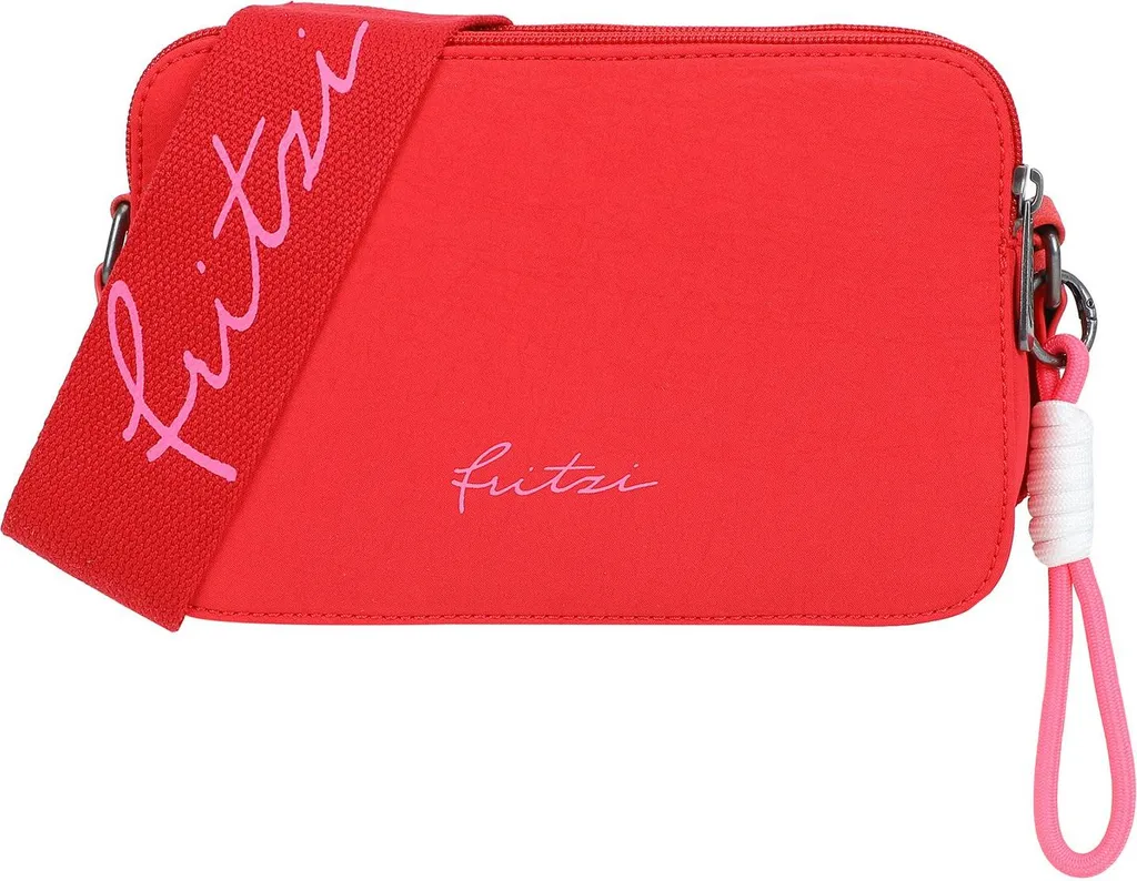 Fritzi aus Preußen borsa a tracolla Lea Cross Bag Red rosso