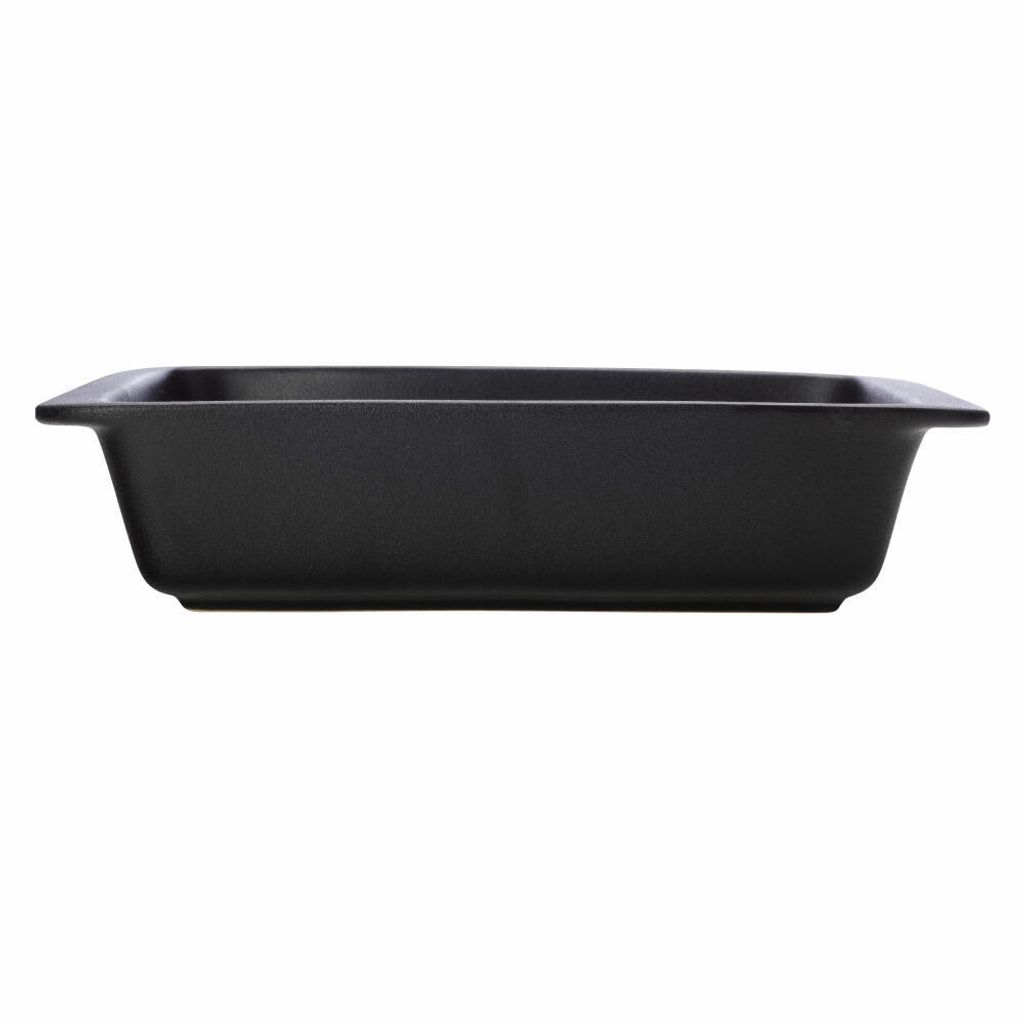 CAVIAR BLACK Auflaufform 31 x 19,5 cm, Keramik Produktbild 