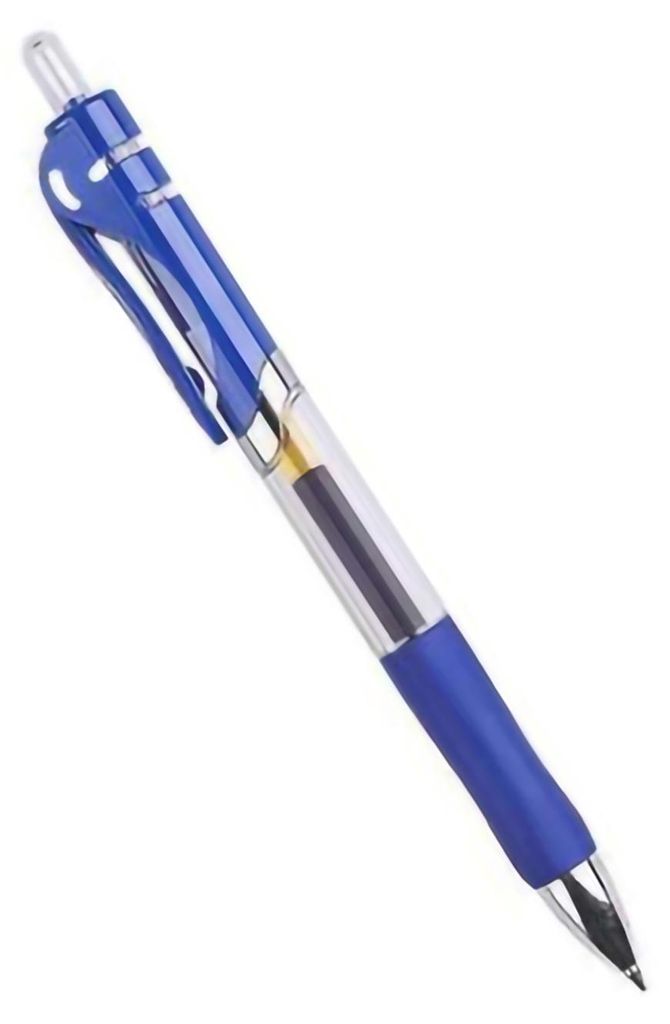 Einziehbare Gel-Tintenstifte, glatteres Schreiben, bequemer Griff, große Kapazität, Unterschriftenstift für Zuhause, Büro, Schule, 0,5 mm, Blau
