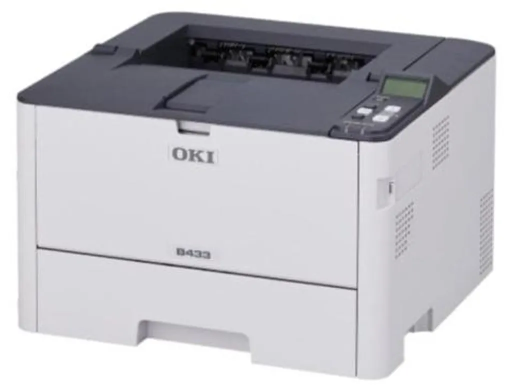 OKI B433dn Imprimante LED Rapide 33 ppm avec Impression Recto-Verso A4