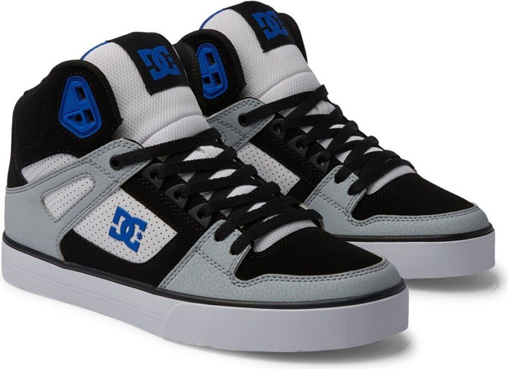 DC Shoes Pure High-Top WC Black/White/Blue Größe EU 44