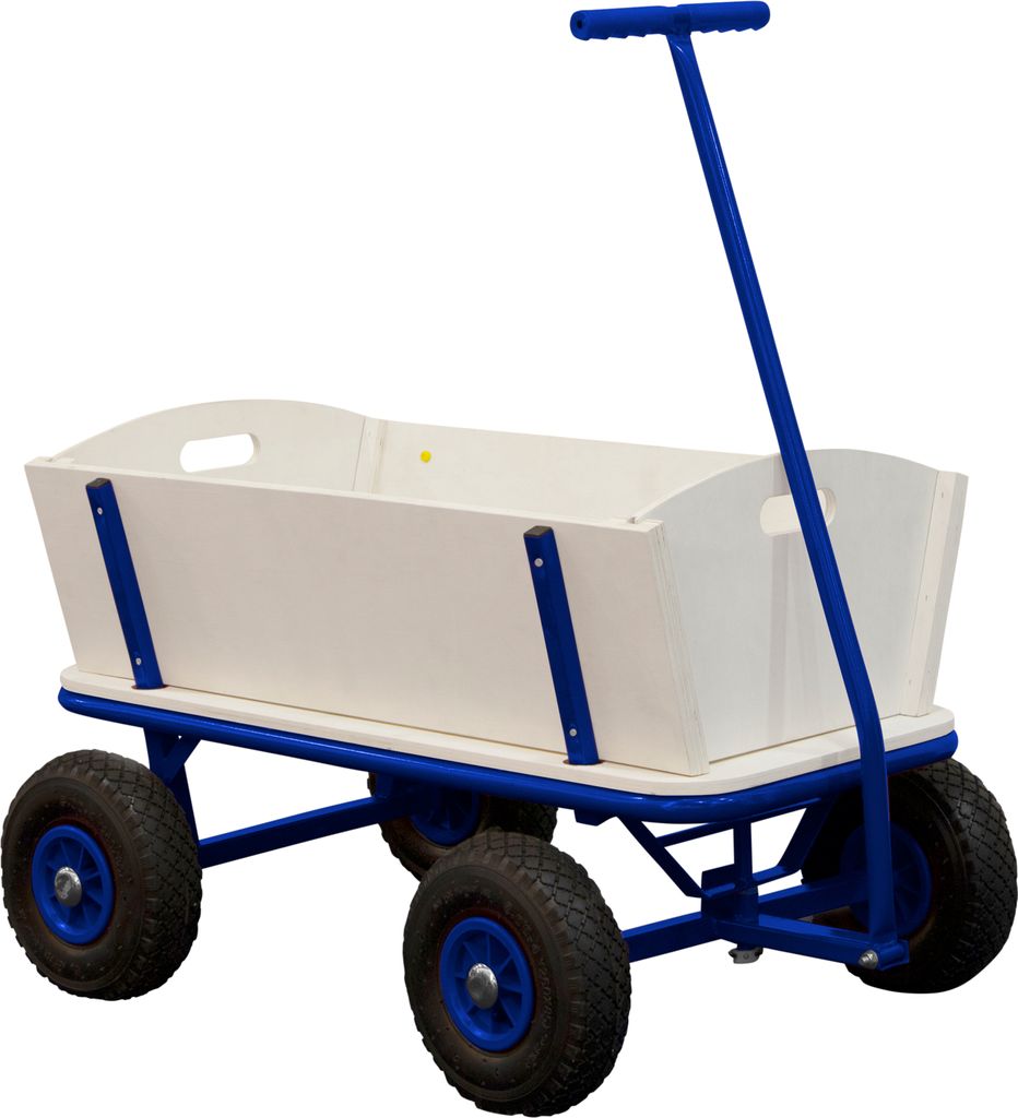 SUNNY Billy Beach Wagon Bollerwagen in Blau | Kinder Produktbild