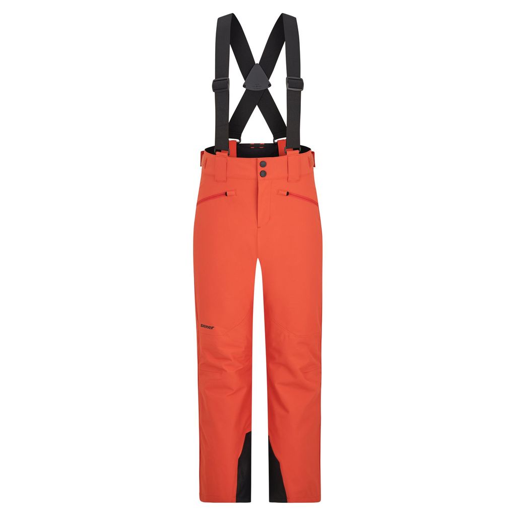 Ziener Skiwear Jungen Ski Hose - AXI burnt orange - 140