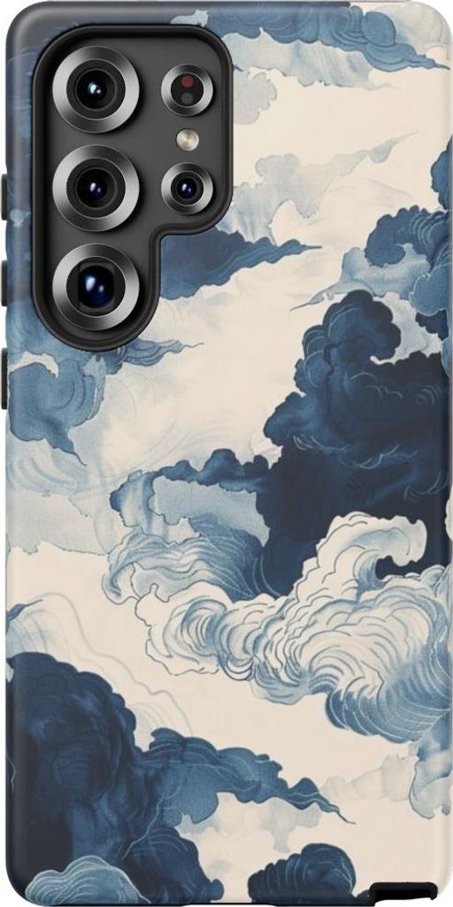 Wolkenspiel am Himmel – Handyhülle Kompatibel mit Galaxy S25 Ultra