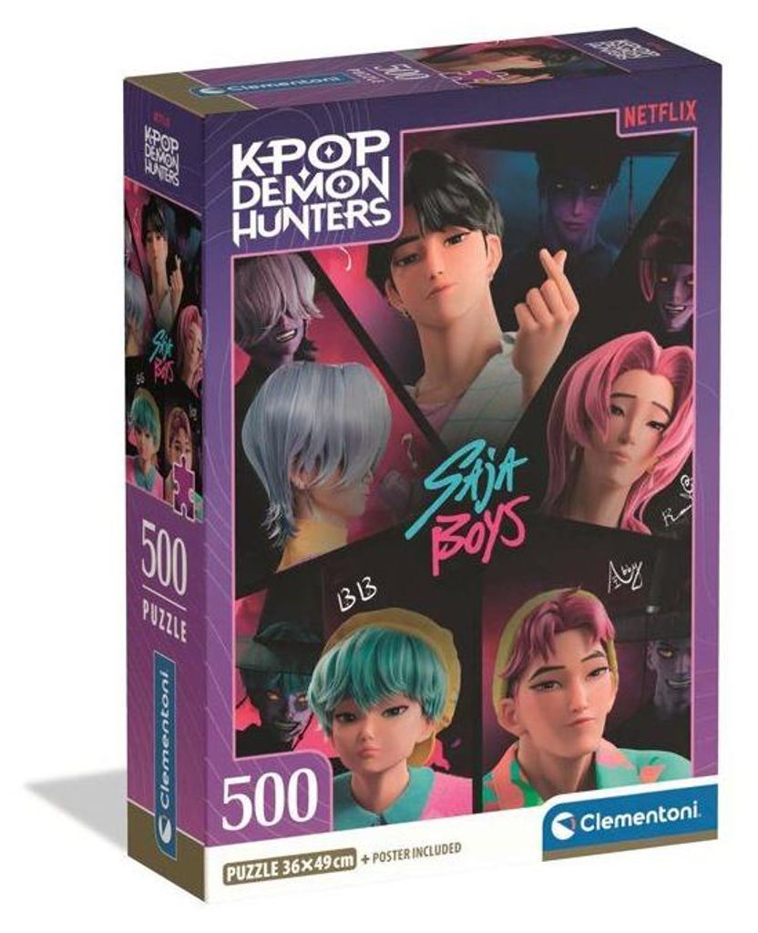 – K-Pop Dämonenjäger – 500-Teile-Puzzle
