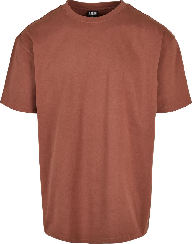 Urban Classics Kurzarmhemd für Männer Dising Ziegelrot XL
