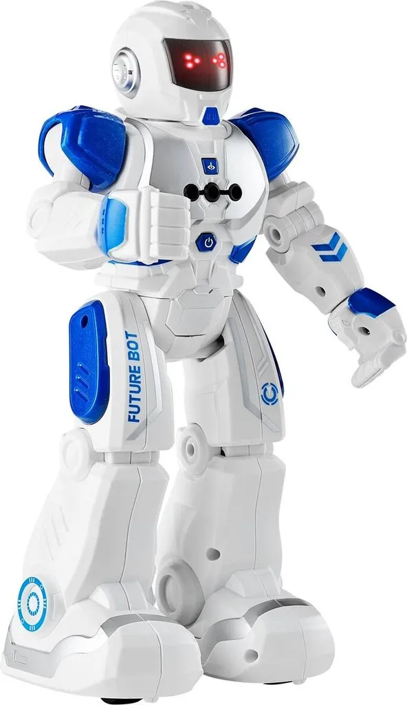 Robot RC programmable intelligent et télécommandé pour enfant bleu - 9