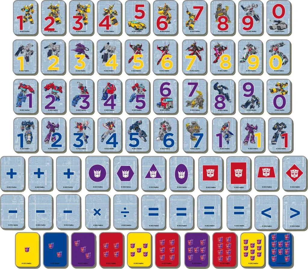 Finies les difficultés en maths grâce aux aimants Transformers 42 - 4