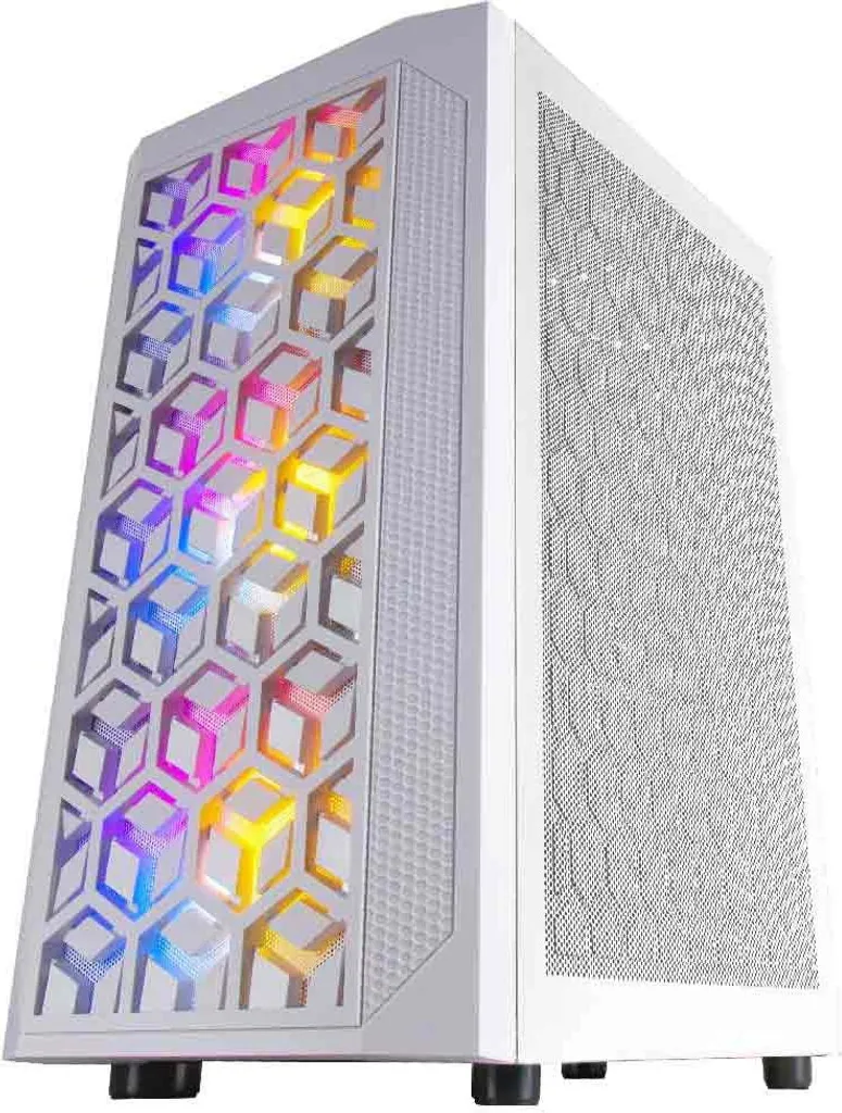 Case Gaming MCMESH Mars Gaming - Mesh 360 e 3 Ventole RGB - 6