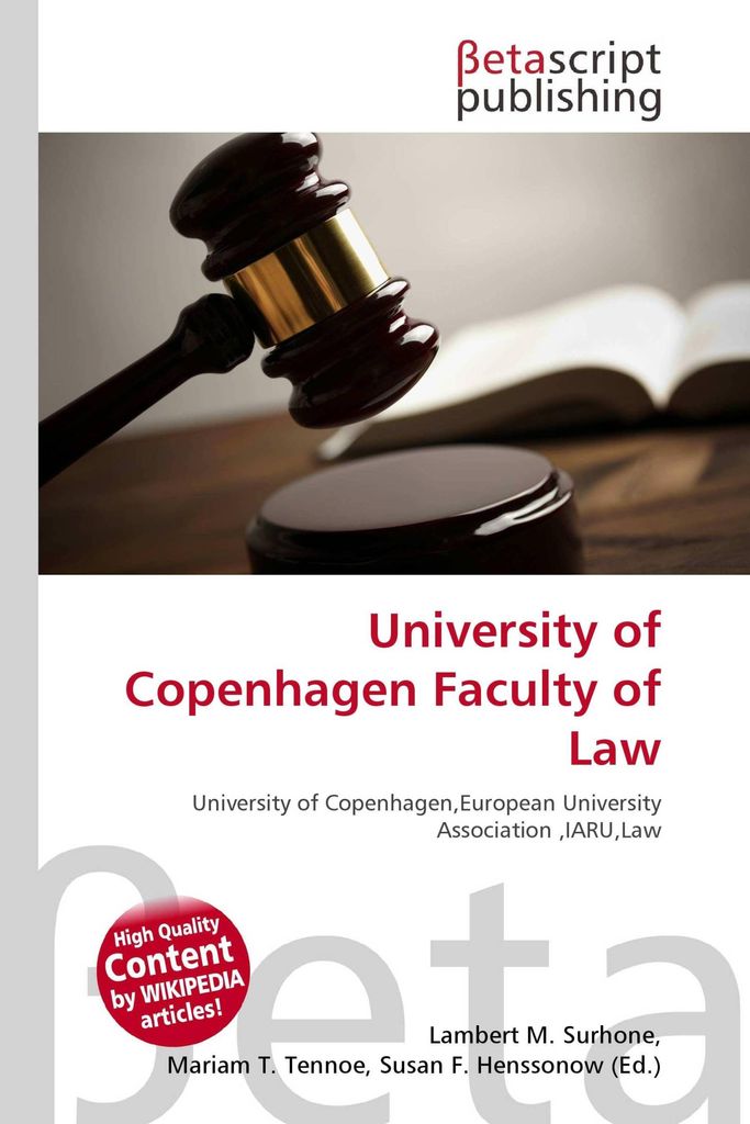 University of Copenhagen Faculty of Law