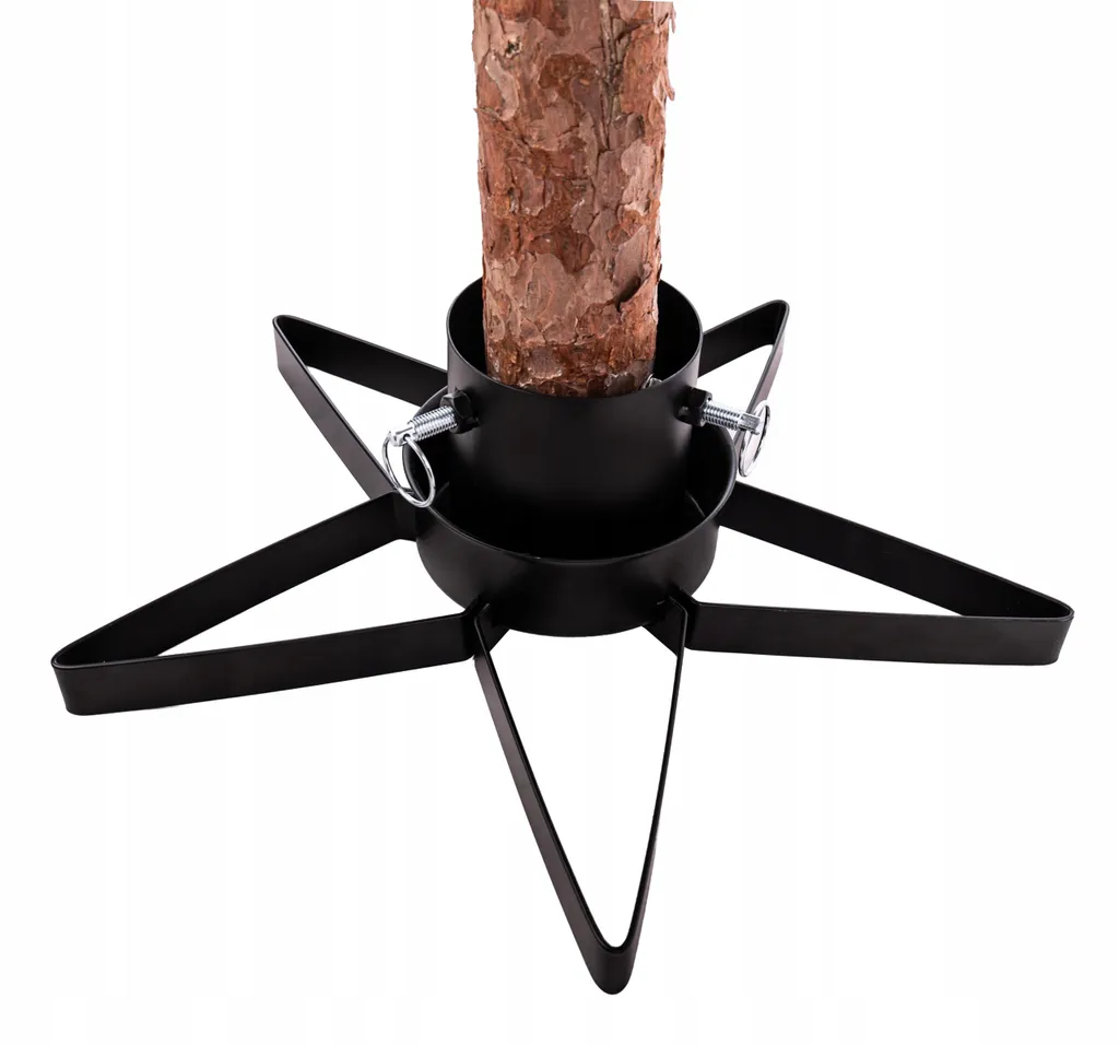 Support pour sapin de Noël Stable en Métal Noir - Modèle Premium Robust - 2