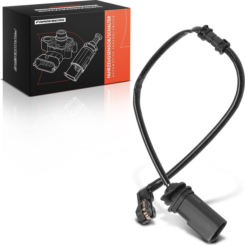 Frankberg 1x Warnkontakt Bremsbelagverschleiß Vorderachse für Audi A6 C7 4G2 4GC 4G5 A7 4GA 4GF