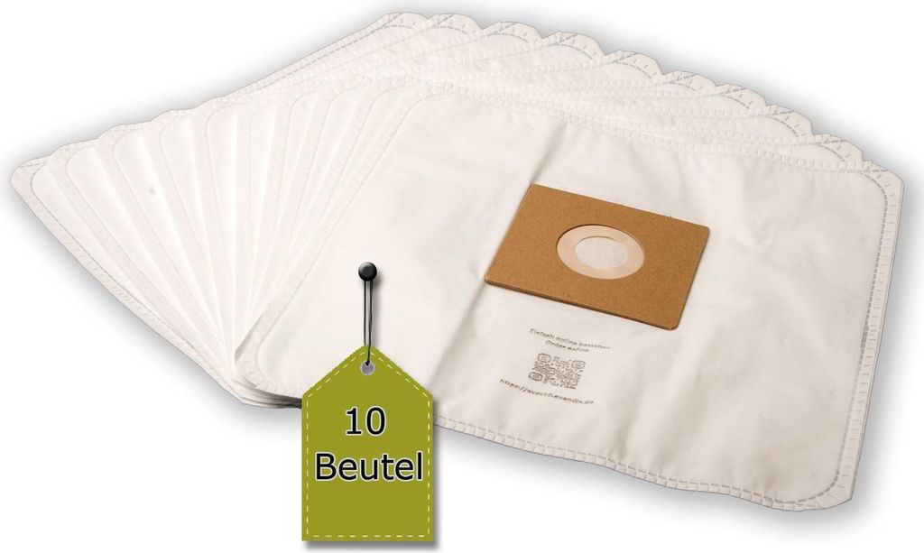 10 Staubsaugerbeutel kompatibel mit Severin Art.-Nr.: 46720 + 1 Mikro-Filter