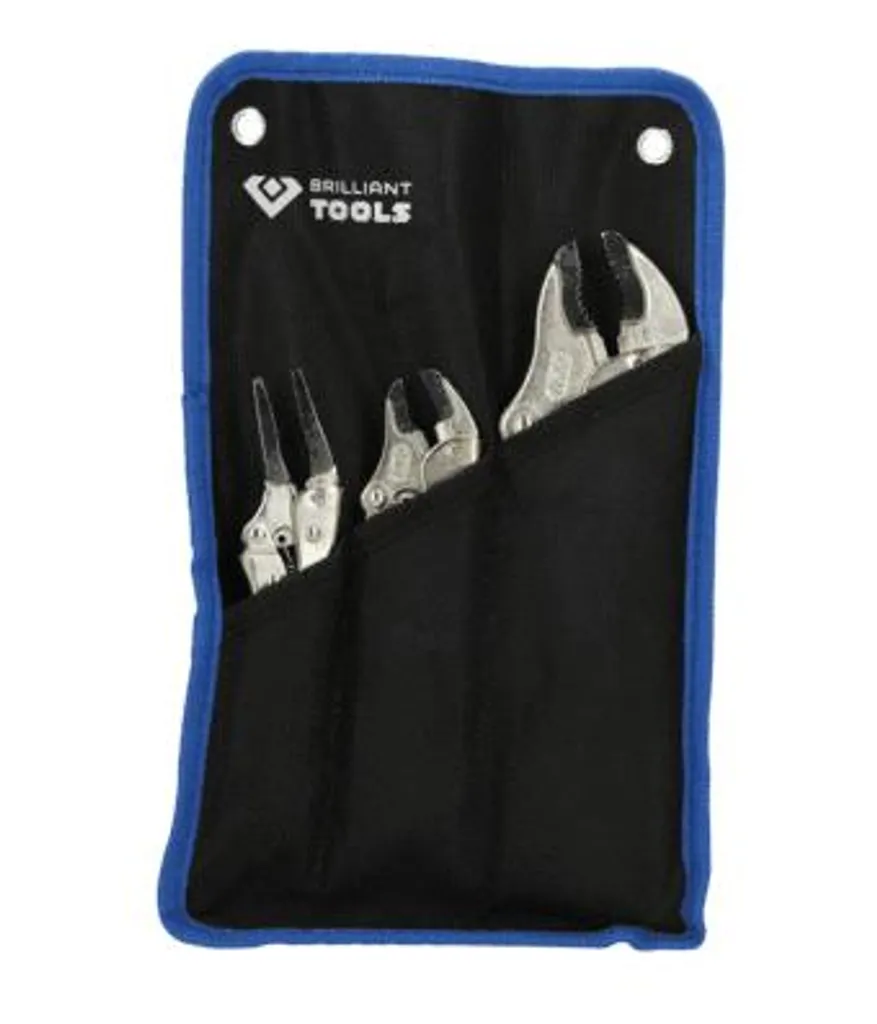 Kit de pinces de préhension pour soudure et mécanique - Set complet 3 pcs - 13