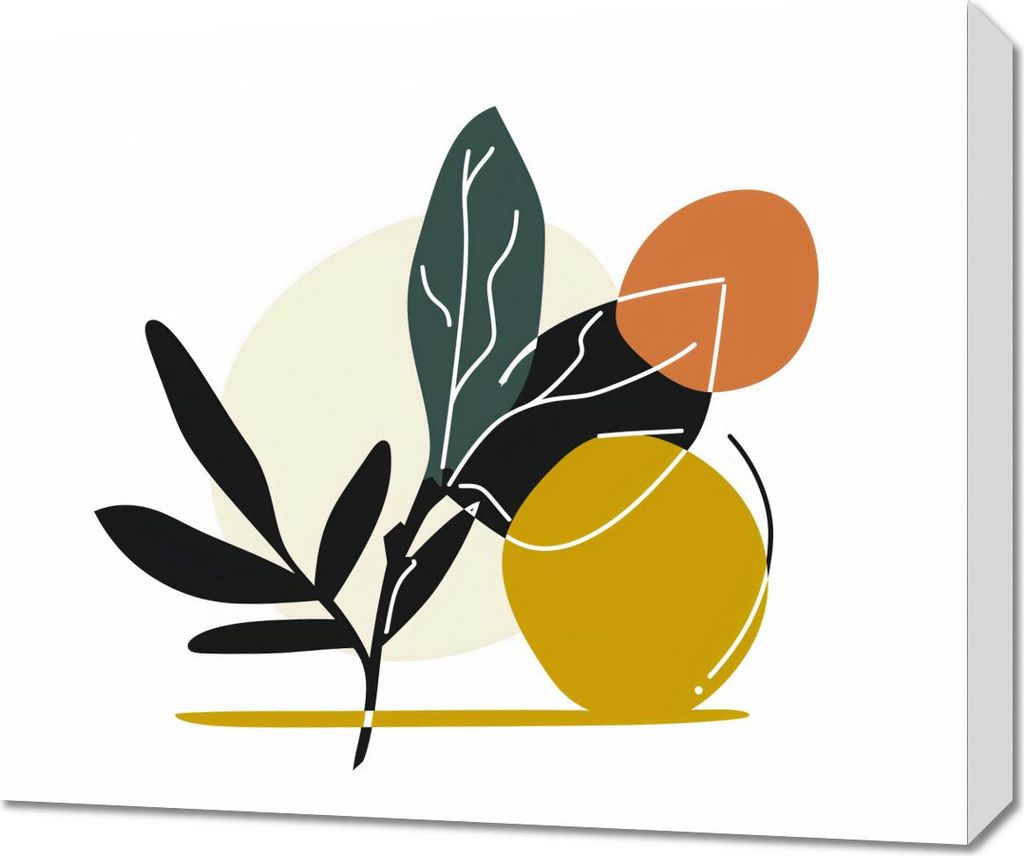 Bild 60x50cm Elegante Flora