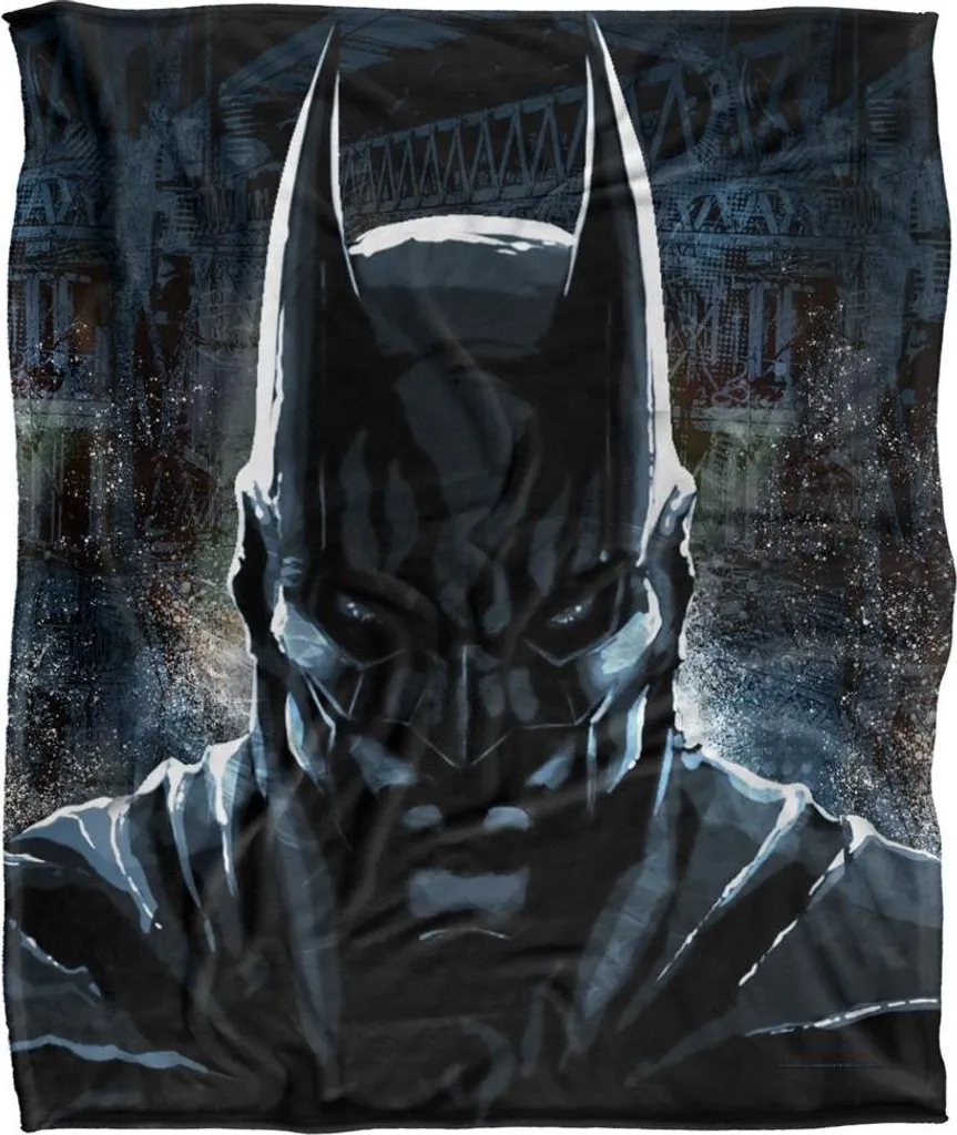 Couverture Batman Supersoft TV26283 Multicolore Toucher Ultra Doux