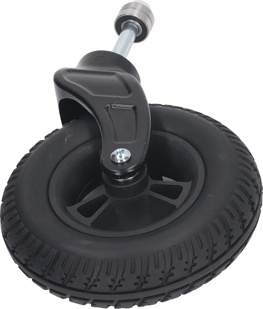 Roulette pivotante 7 pouces en PU et PVC pour fauteuil roulant - 120 kg