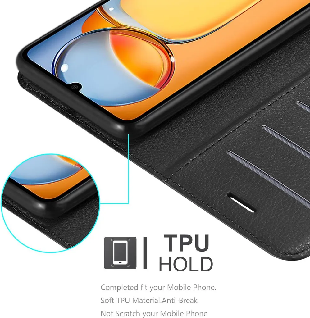 GOKEN Vetro Sfumato Cover per Xiaomi 13 Lite (Mi 13 Lite), Cover con