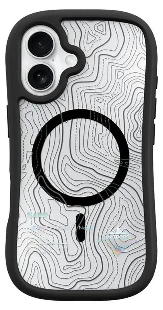 Étui de protection MagSafe iPhone 16 LAUT POP ADVENTURE Noir Midnight