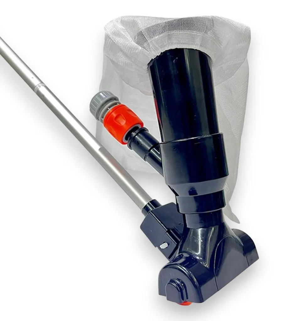 Balai aspirateur de piscine à effet Venturi avec sac Jet Vac robuste