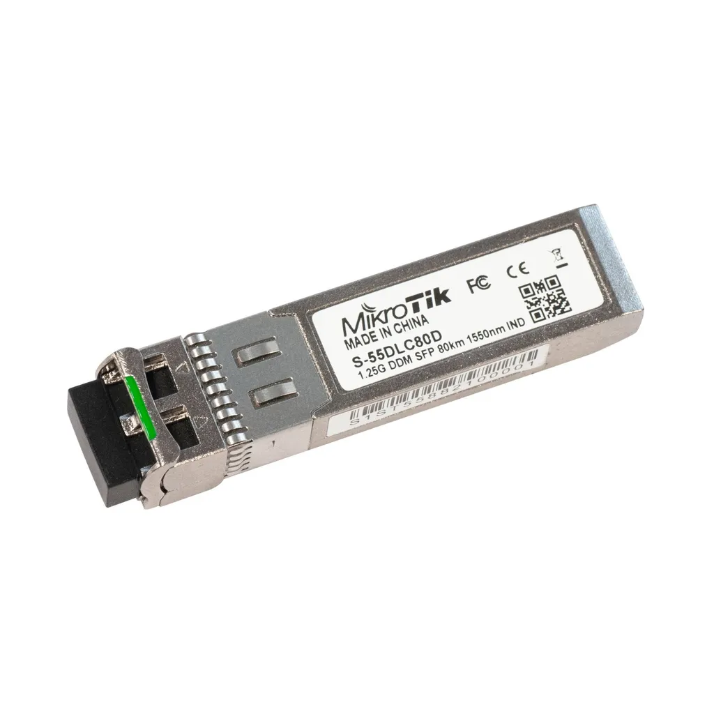 Module SFP MikroTik 1.25G : Évitez les Pertes de Signal sur 80km