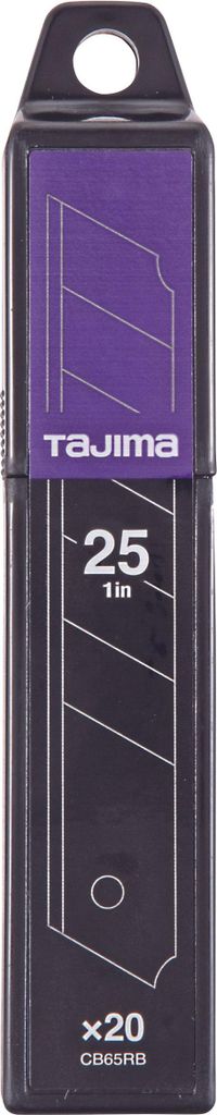 Tajima Cutterklinge RAZAR BLACK 25mm Ersatzklinge für Produktbild 