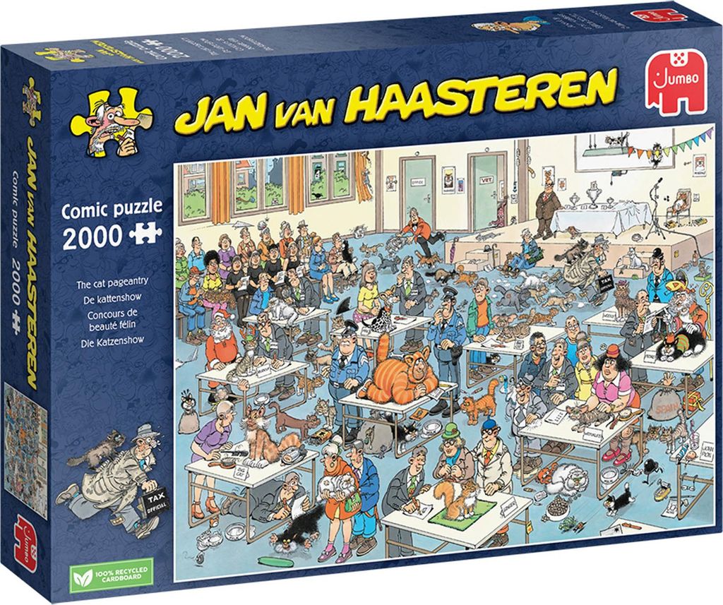 Jan van Haasteren - Die Katzenshow - 2000 Teile Produktbild 