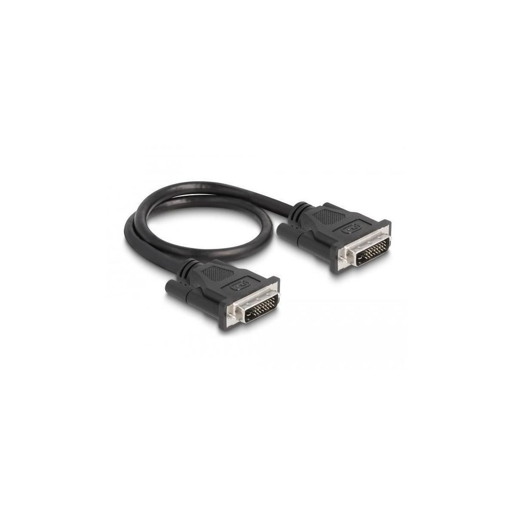 DeLOCK DVI 24+1 Cable 0.5m male/male, DVI-D, DVI-D